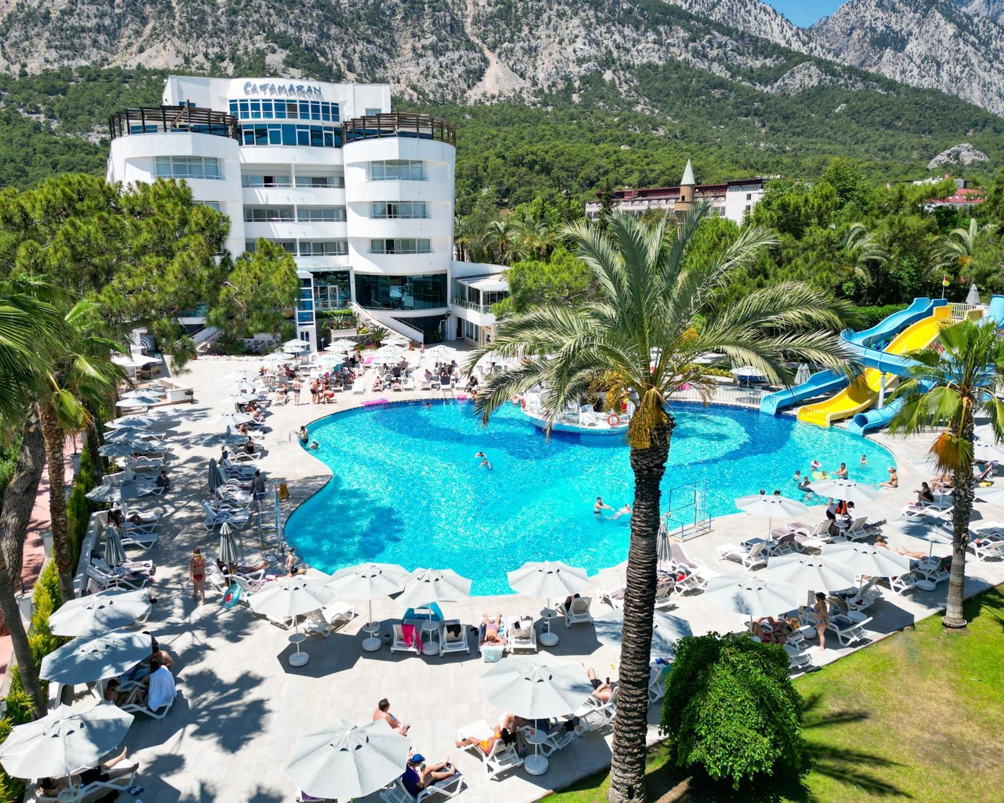 Hotel Catamaran Quality Times Kemer Esterno foto